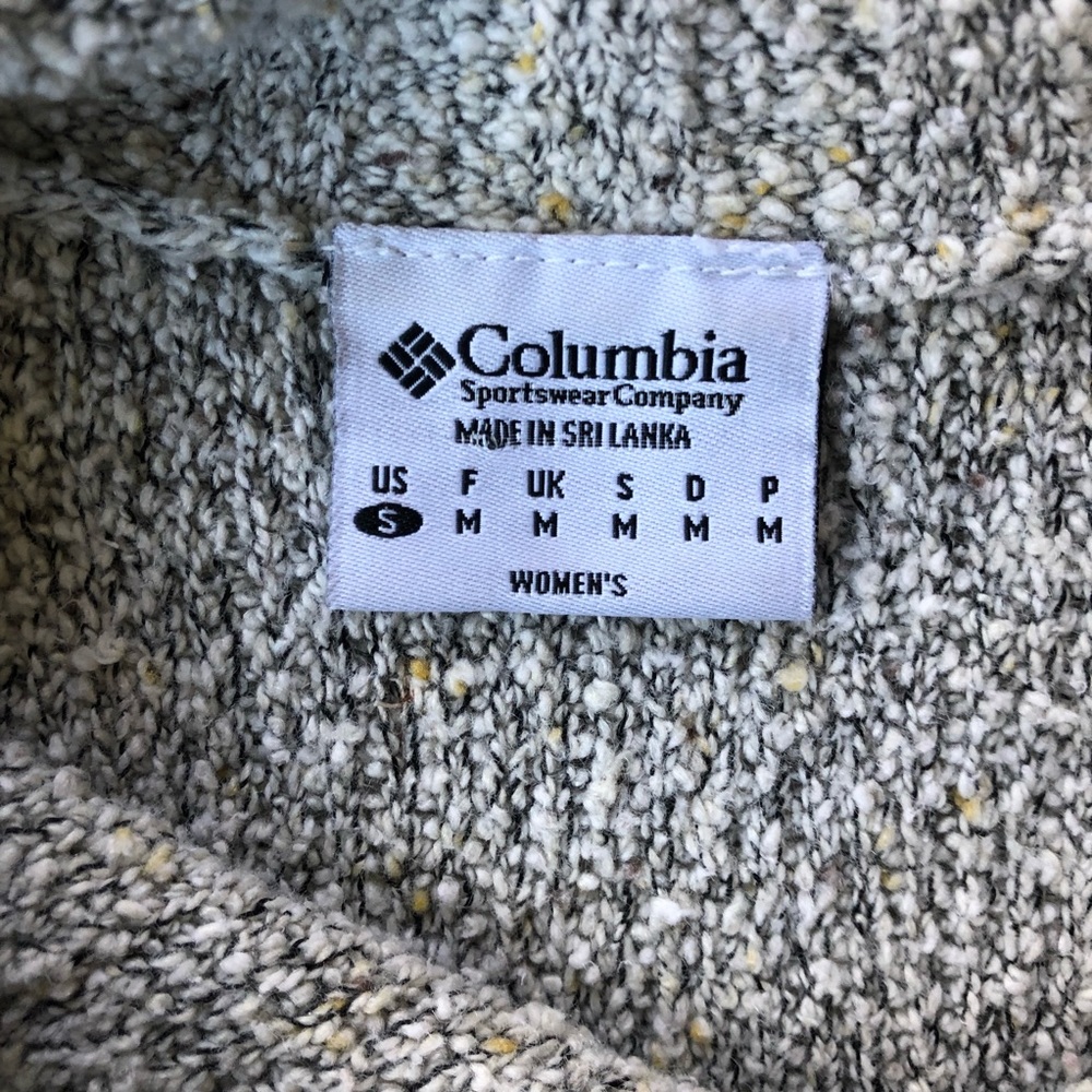 Columbia Marled Split Button Mockneck Sweater - Picture 8 of 8